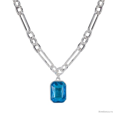 Колье Fiore Luna, Aquamarine, LN6095 S